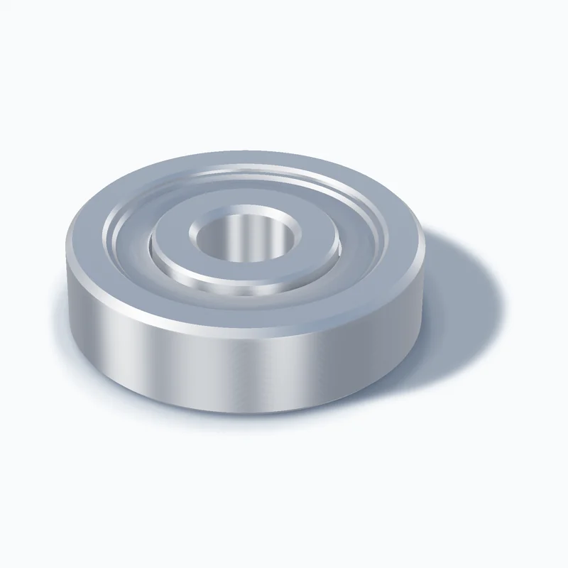 Ilustracja poglądowa: Łożysko 6403 2Z, 17×62×17 mm, wygenerowana z wymiarów katalogu